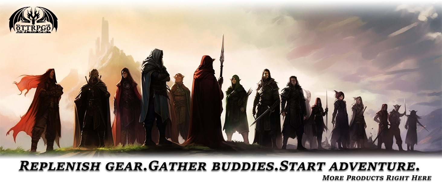 oTTTPGo DND DM Screen 5e,Dungeon Master Screen for Dungeons and Dragons Gifts,4 Embossed Panels Total Width 37",Support 8.5x11 Print Paper - Image 8